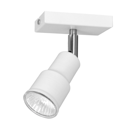 Lampa sufitowa biały regulowany reflektor spot 985PL/G z serii ASPO