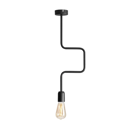 Lampa sufitowa minimalistyczna czarna nowoczesna 857G5 1-PŁ. serii EKO