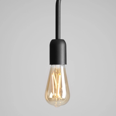 Lampa sufitowa minimalistyczna czarna nowoczesna 857G5 1-PŁ. serii EKO 2