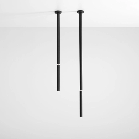 Lampa sufitowa czarna długa punktowa G9 1084PL_G1_L z serii STICK 5