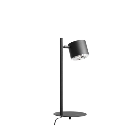 Lampka biurkowa czarna z ruchomym reflektorem GU10 1047B z serii BOT