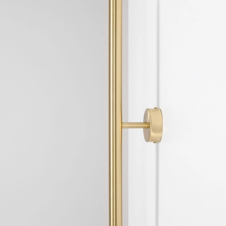 Kinkiet nowoczesny złoty prosty nad lustro obraz 1072D40_S z serii TUBO 4