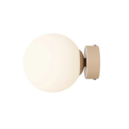 Kulista lampa ścienna do salonu w stylu cozy 1076C17_S z serii BALL