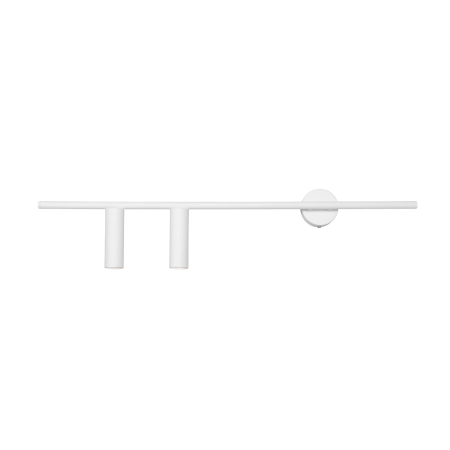 Biały kinkiet w stylu minimalistycznym 1104D z serii TREVO LEWY