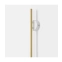 Lewy, nowoczesny, biało-złoty kinkiet tuby 1097D40 z serii TREVO LEWY 3