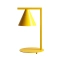 Musztardowa, prosta lampka do nowoczesnego biura 1108B14 z serii FORM