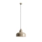 Beżowa, minimalistyczna lampa wisząca do kuchni 946G17 z serii COMO
