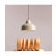 Beżowa, minimalistyczna lampa wisząca do kuchni 946G17 z serii COMO wizualizacja