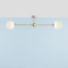Elegancka, krótka, dwukierunkowa lampa sufitowa 1113PL_H40 z serii PEARL wizualizacja