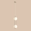 Dekoracyjna, pionowa lampa wisząca do jadalni 1086H17 z serii RIVA 3