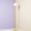 Kolorowa, prosta lampa stojąca do sypialni 1080A14 z serii PINNE 3