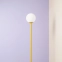 Kolorowa, prosta lampa stojąca do sypialni 1080A14 z serii PINNE 4