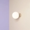 Kulista lampa ścienna do salonu w stylu cozy 1076C17_S z serii BALL 3
