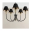 Lampa wisząca do salonu w stylu glamour 1118F1 z serii ROMA 2