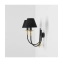 Dwuramienna, elegancka lampa ścienna do sypialni 1118D1 z serii ROMA 4