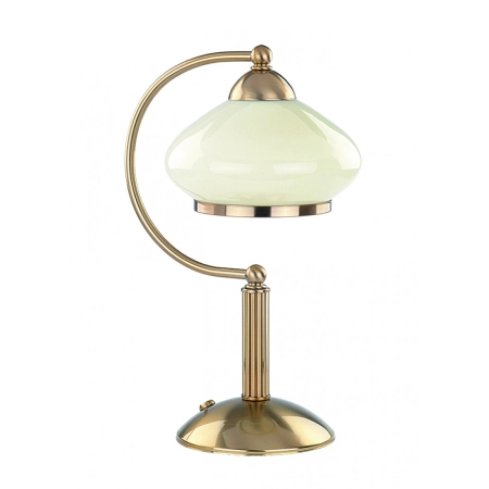 Elegancka, złota lampka stołowa do biura AL 4321 z serii ASTORIA