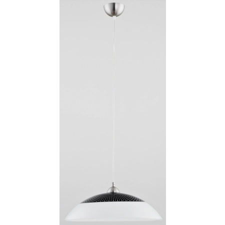 Stylowa lampa wisząca z szerokim, szklanym kloszem AL 9185 z serii BEN