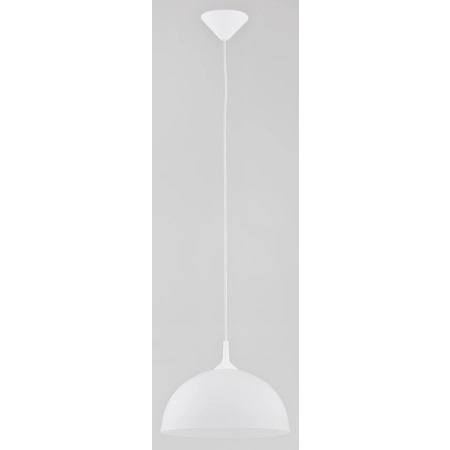 Minimalistyczna lampa wisząca w kolorze białym AL 9192 z serii ALBERT