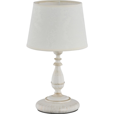 Lampka biurkowa nocna elegancka z abażurem AL 18538 z serii ROKSANA