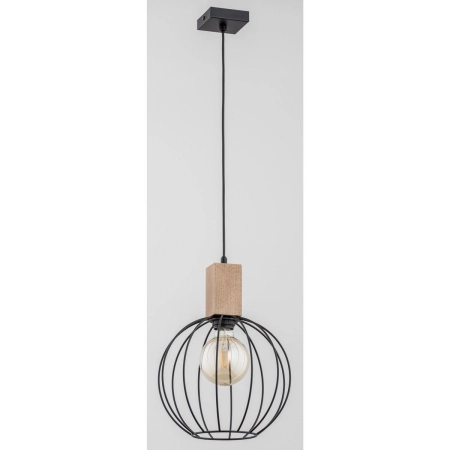 Lampa wisząca z drucianym kloszem w stylu loft AL 27801 z serii ARIZAN