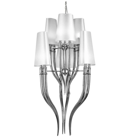 Lampa wisząca do eleganckiego salonu AZ0173 z serii DIABLO WHITE
