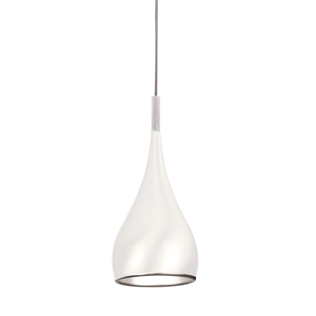 Modernistyczna biała lampa kropla nad stół - AZ0287 z serii Spell