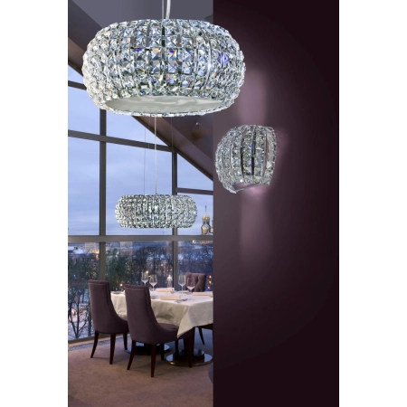 Kryształowa lampa wisząca do wnętrz w stylu nowoczesnym - AZ0522 z serii SOPHIA 5 - 2