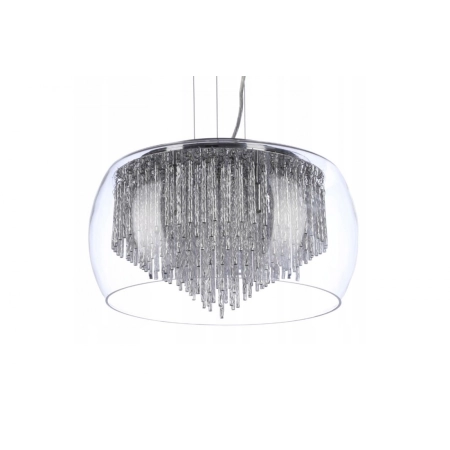 Lampa wisząca/plafon z transparentnym szklanym kloszem AZ1000 z serii Rego 50cm