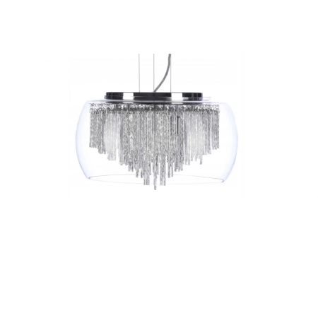 Lampa wisząca/plafon z transparentnym szklanym kloszem AZ1000 z serii Rego 50cm - 3