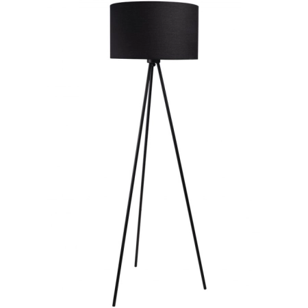 Lampa podłogowa klasyczny, czarny trójnóg AZ1039 z serii FINN