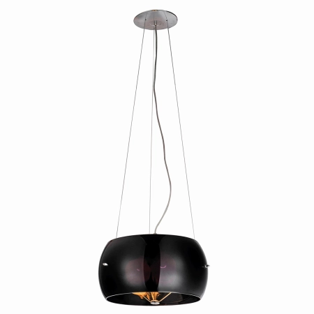 Czarna lampa wisząca do stylowej kuchni AZ1060 z serii COSMO BLACK