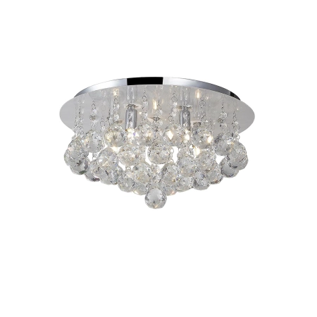 Elegancka, kryształowa lampa sufitowa ⌀38cm AZ1286 z serii BOLLA