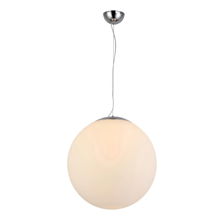 Lampa wisząca z dużym, białym kloszem ⌀50cm AZ1329 z serii WHITE BALL