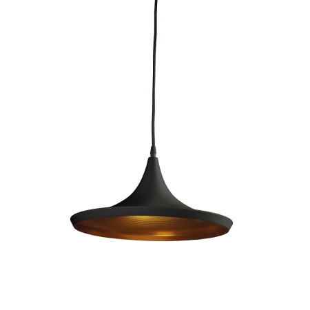 Industrialna czarno-złota lampa wisząca do kuchni AZ1407 z serii CHINK