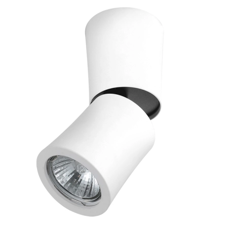 Biała, punktowa lampa natynkowa downlight GU10 AZ1479 z serii LINO