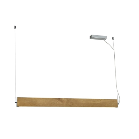 Lampa wisząca drewniana listwa LED nad stół AZ1686 z serii NORMAN XL