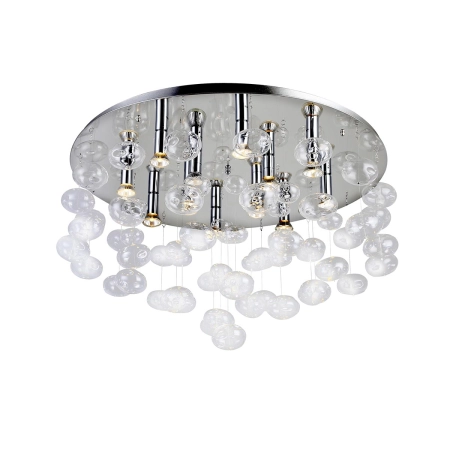 Lampa sufitowa z wiszącymi kryształkami AZ2571 z serii LUVIA CLEAR