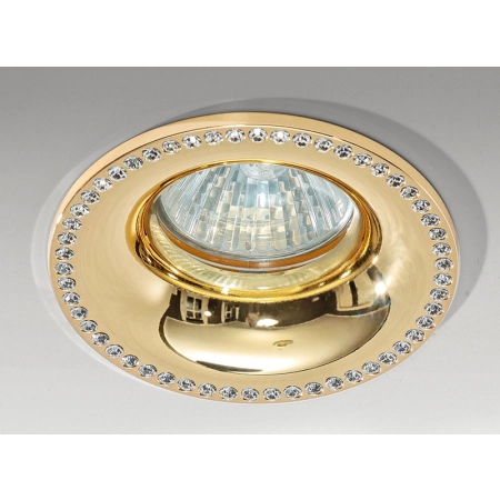 Oczko wpustowe z kryształkami AZ2740 z serii ADAMO MIDST DIAMOND