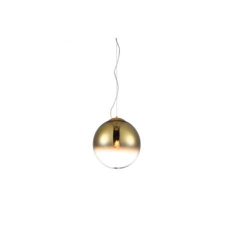 Elegancka lampa wisząca ze złotym kloszem 30cm AZ3132 z serii IRIS 2