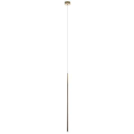 Złota minimalistyczna lampa wisząca tuba LED AZ3156 z serii LOUISE
