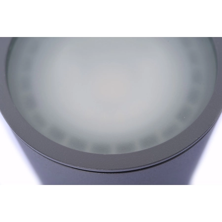 Szara łazienkowa lampa natynkowa spot tuba downlight AZ4057 z serii ALIX - 3