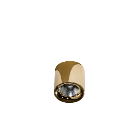Złoty nowoczesny spot tuba LED natynkowa 3000K AZ4154 z serii MANE - 3