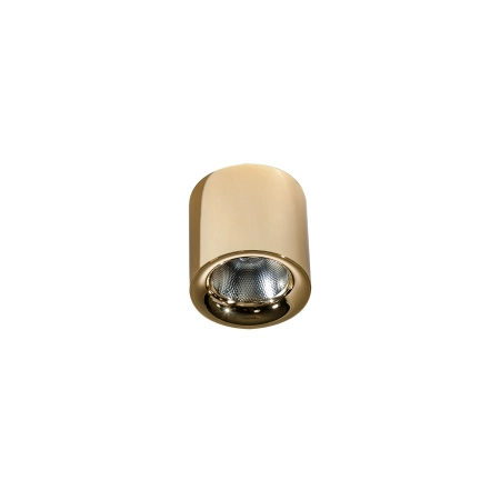 Złoty elegancki spot tuba LED ze ściemniaczem AZ4329 z serii MANE