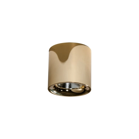 Złoty elegancki spot tuba LED ze ściemniaczem AZ4329 z serii MANE - 3
