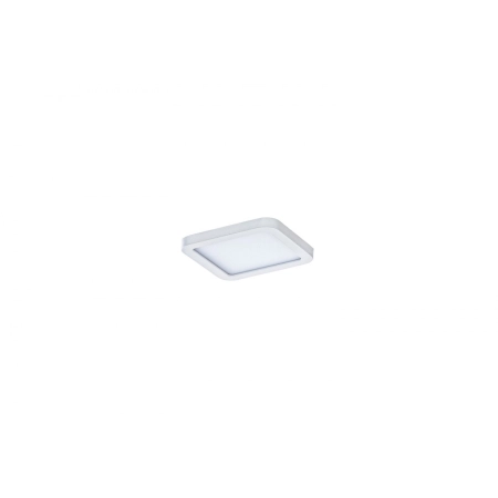 Biały kwadratowy plafon podtynkowy lampa LED 4000K AZ4332 z serii SLIM
