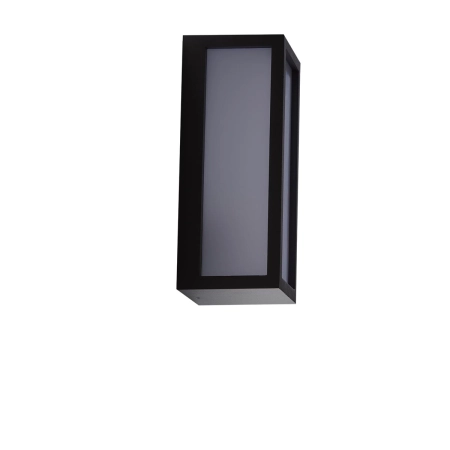 Czarny kinkiet zewnętrzny prostokątny nowoczesny E27 AZ4348 z serii VENETO - 3