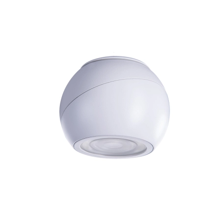 Biały obrotowy reflektor kula, idealny do kuchni AZ4517 z serii SKYE