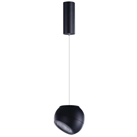 Czarna kulka wisząca LED lampa idealna nad stół AZ4521 z serii SKYE