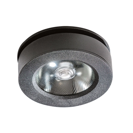 Czarna oprawa podtynkowa okrągła LED oczko wpustowe AZ4528 z serii FRIDA