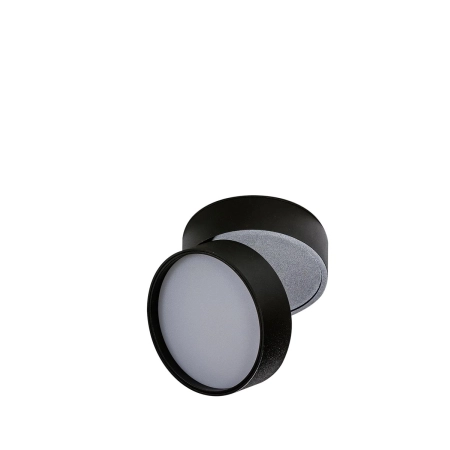 Czarny spot tuba LED 3000K ruchomy downlight AZ4537 z serii MONA - 3